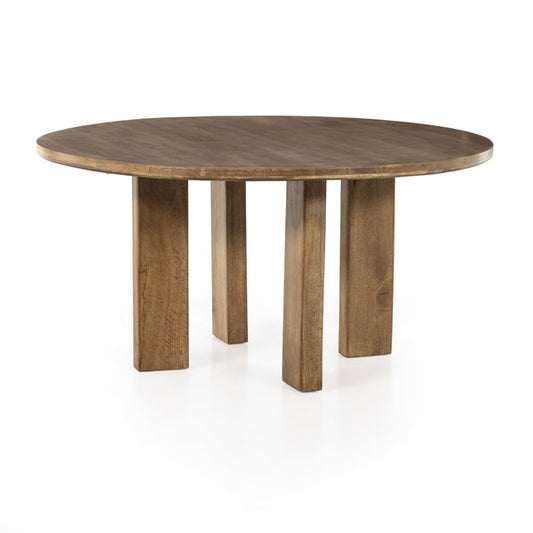 Cree Round Dining Table-Light Mango