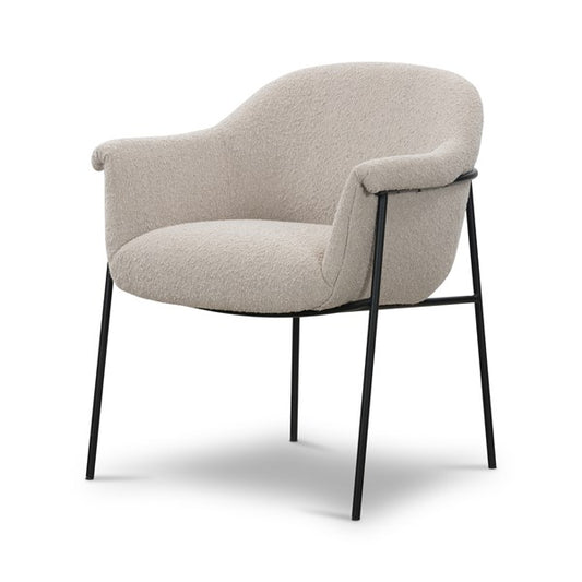 Suerte Dining Chair-Knoll Sand