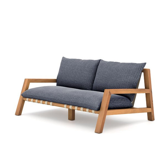 Soren Outdoor Sofa-64"-Faye Navy