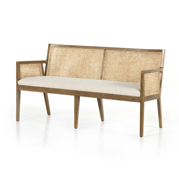 ANTONIA CANE DINING BENCH