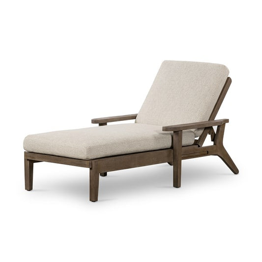 Hoskin Outdoor Chaise-Faye Sand