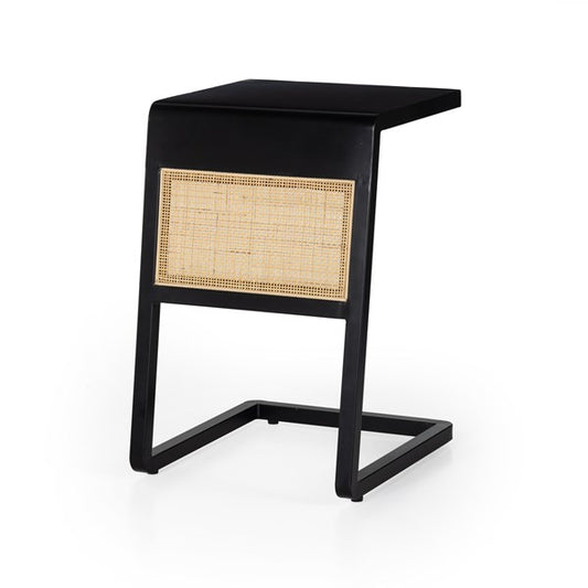 Elaina C-Table-Black Iron