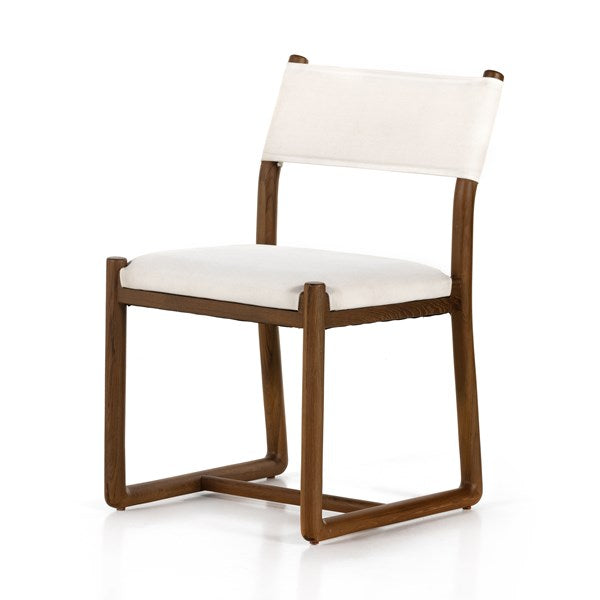 Bilson Outdoor Dining Chair-Natural Teak