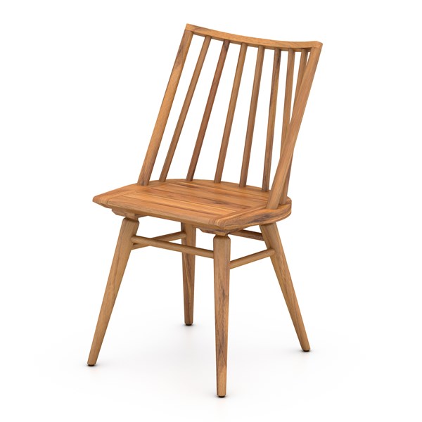 Sutter Outdoor Dining Chair-Natural Teak