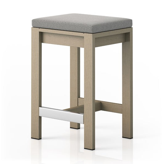 MONTEREY BAR & COUNTER STOOL, WASHED BROWN