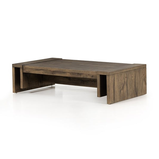 Beam Coffee Table-Rustic Fawn Veneer