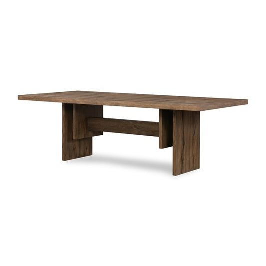 Beam Dining Table-Rustic Fawn Veneer