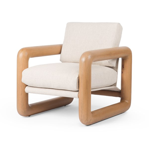 Romeo Chair-Bergamo Parchment