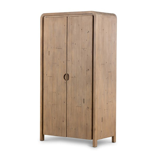 Everson Cabinet-Scrubbed Teak