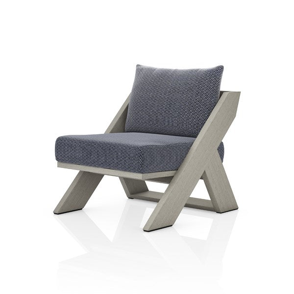 Hagen Outdoor Chair-Grey/Faye Navy