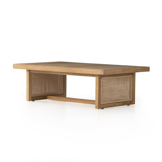 Merit Outdoor Coffee Table-Natural Teak