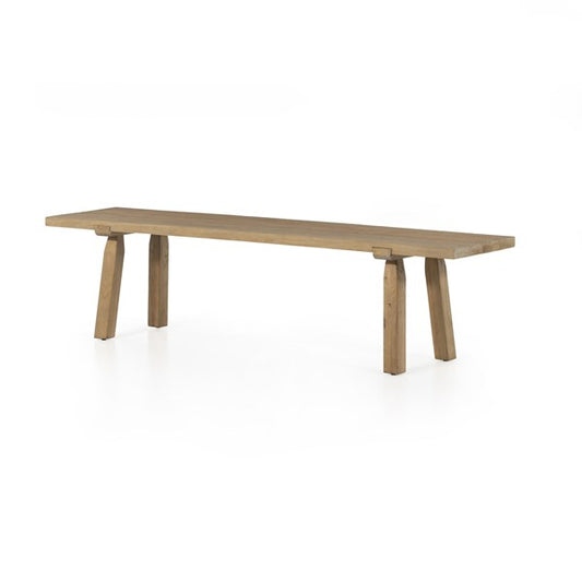 Lahana Dining Bench-Natural Elm