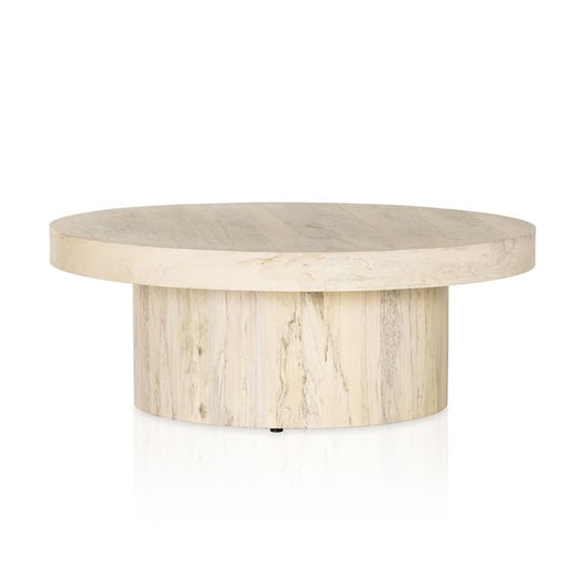 HUDSON PEDESTAL COFFEE TABLE