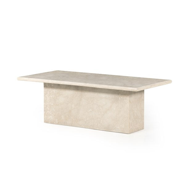 Arum Coffee Table-Cream Marble