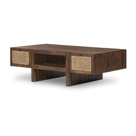 Golda Coffee Table-Saddle Tan