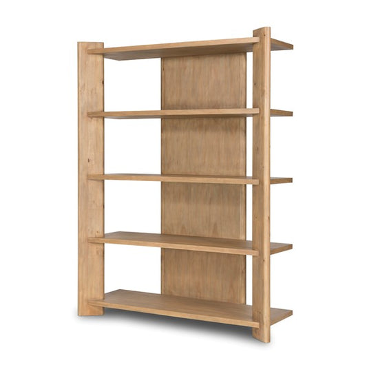 Edmund Bookcase-Smoked Pine