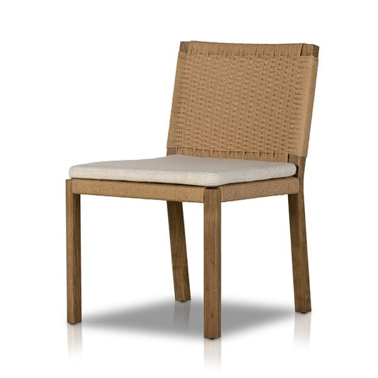 Zuma Armless Dining Chair-Dune Ash