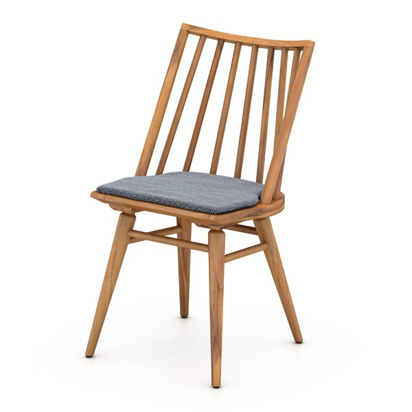 Sutter Dining Chair W/ Cushion-Faye Navy