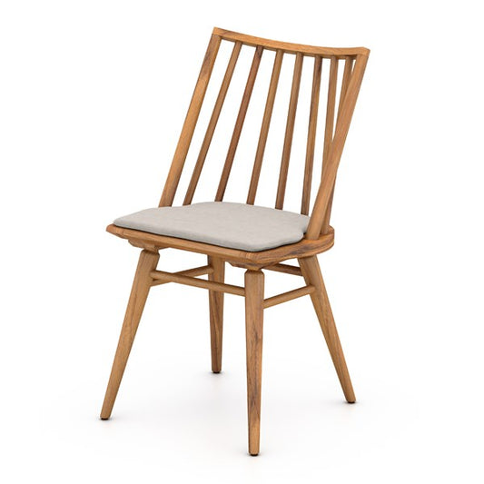 Sutter Dining Chair W/ Cushion-Stone