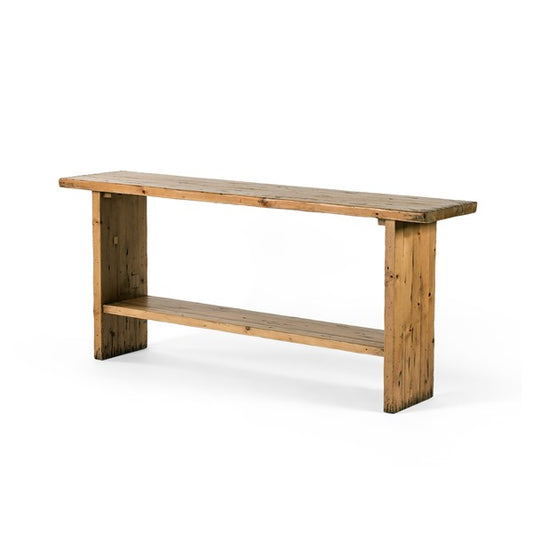 Tosa Console Table-Weathered Pine