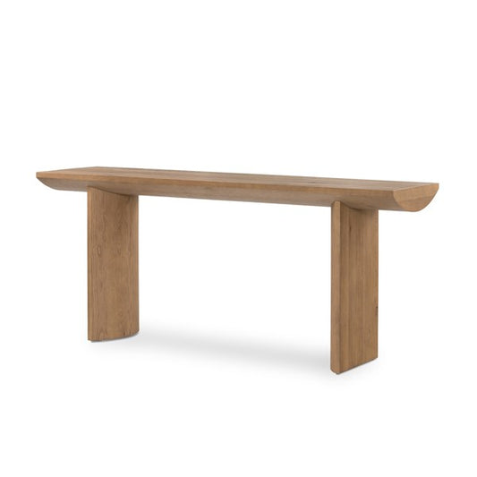 Pickford Console Table-Dusted Oak Veneer