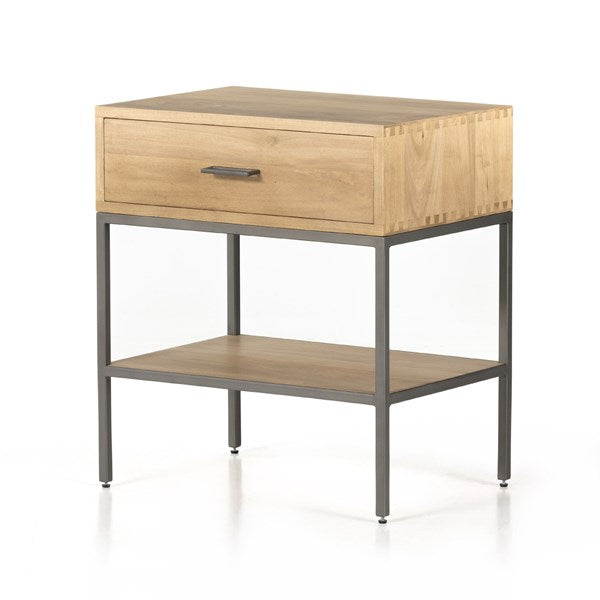 Marta Nightstand-Dry Wash Poplar