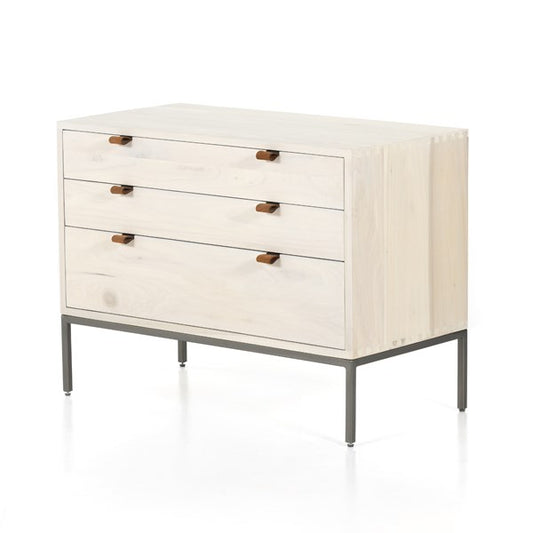 TREY LARGE NIGHTSTAND - DOVE POPLAR