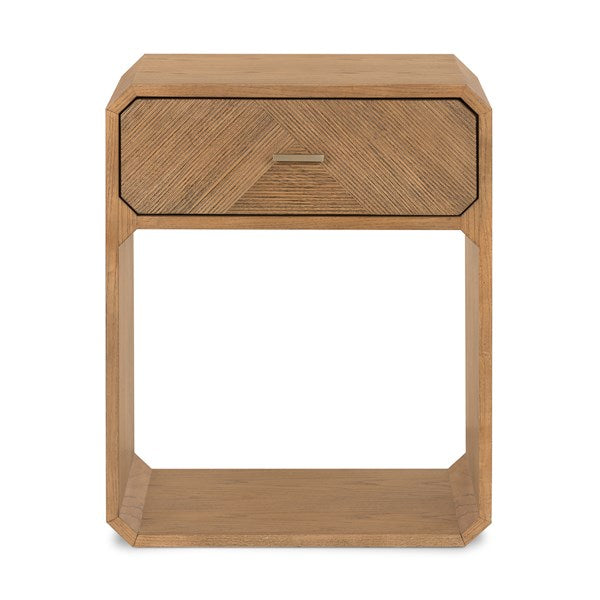 CASPIAN NIGHTSTAND - NATURAL ASH VENEER