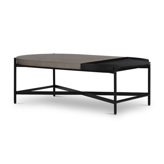 Lyndall Coffee Table-Natural Concrete