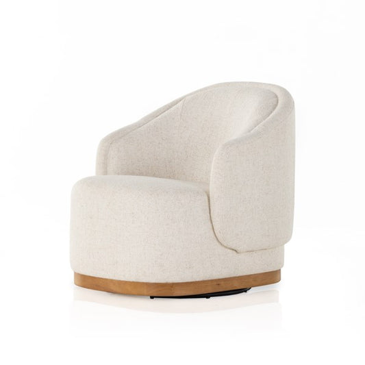 Martine Swivel Chair-Omari Natural