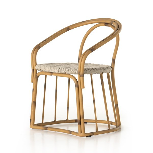 Vago Outdoor Dining Chair-Painted Rattan