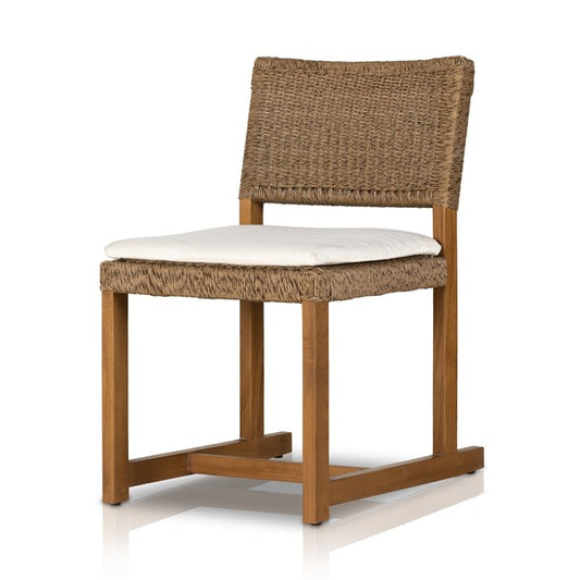 Moreno Outdoor Dining Chair-Natural Teak