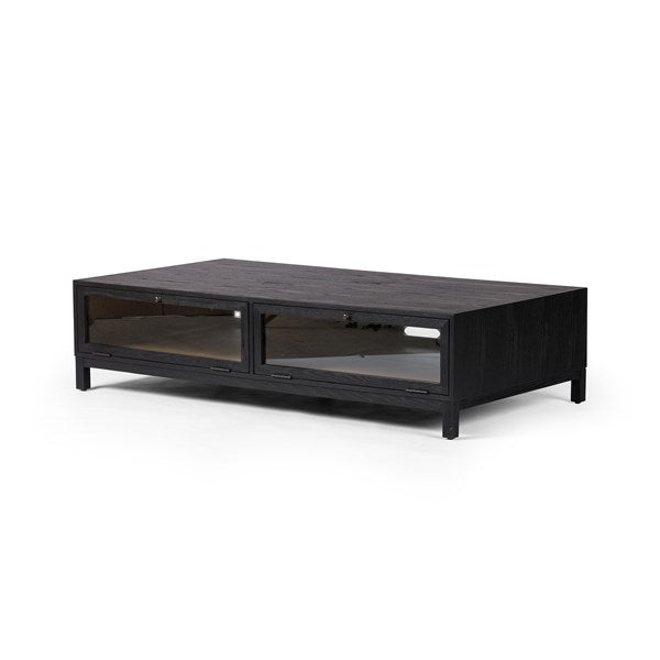 Millie Coffee Table-Drifted Matte Black