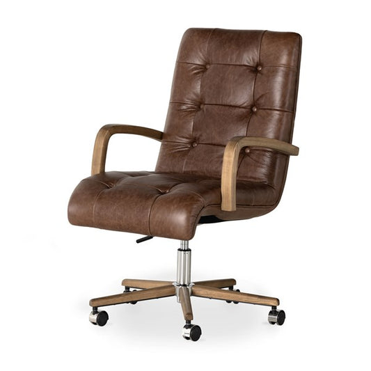 Luca Desk Chair-Sonoma Coco