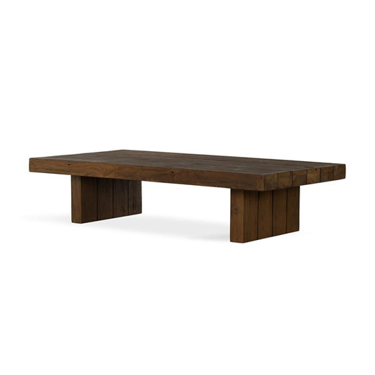 Encino Outdoor Coffee Table-Brown