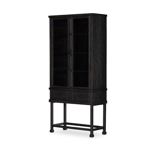 Driskel Cabinet-Dark Anthracite