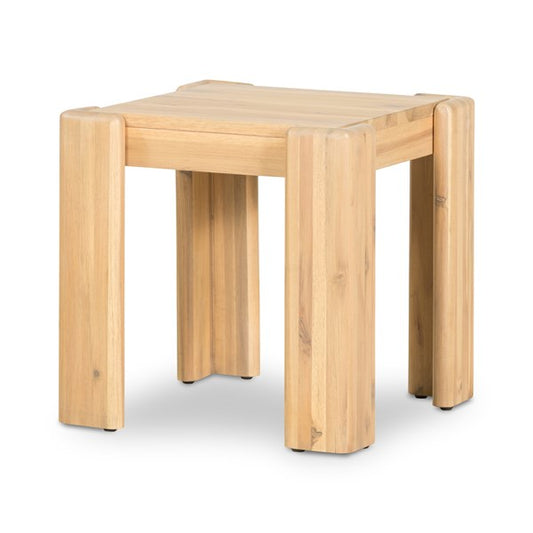 Orla End Table-Light Acacia