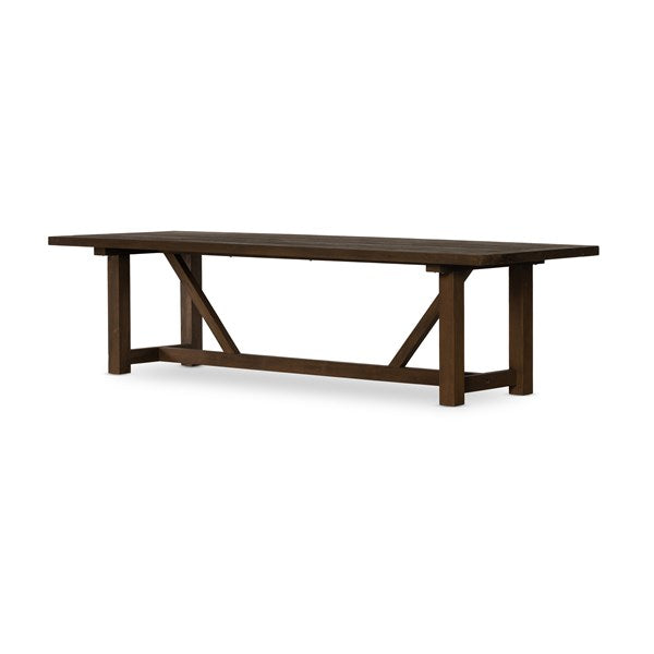 Stewart Outdoor Dining Table-118"