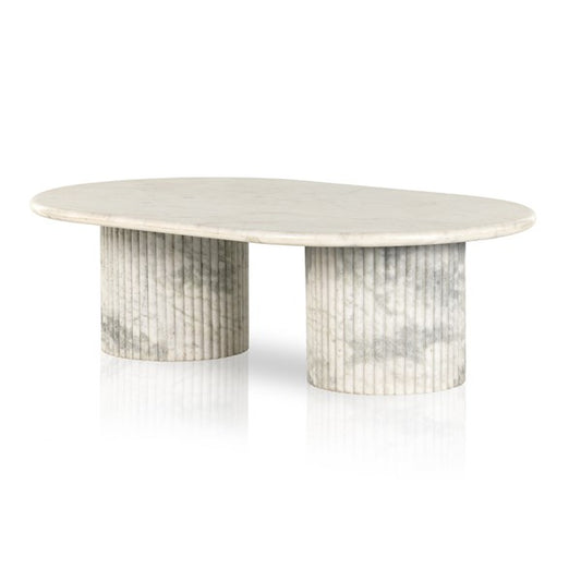 Oranda Coffee Table-Plshd White