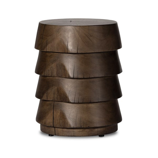 Nori End Table-Ochre