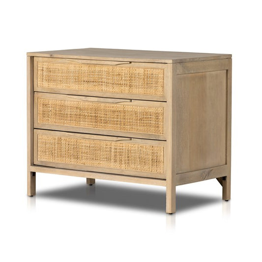 SYDNEY LARGE NIGHTSTAND - NATURAL MANGO