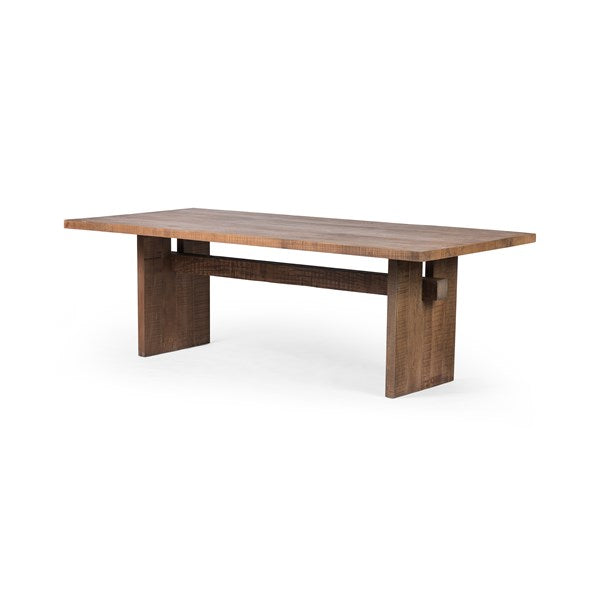 Brandy Dining Table-Rustic Weathered Elm
