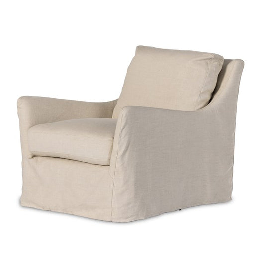 MONETTE SLIPCOVER SWIVEL CHAIR