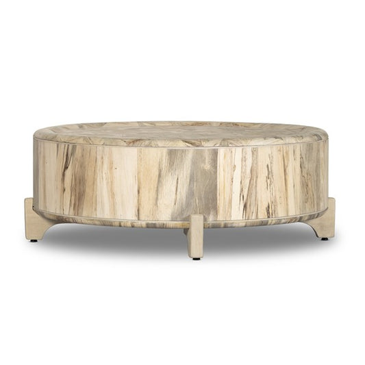 Zora Coffee Table-Whitewashed Spalted