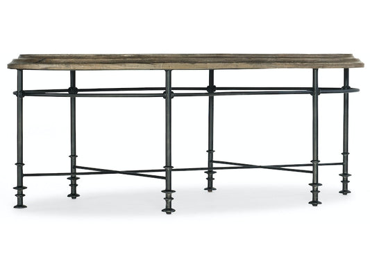 La Grange Faison Oval Cocktail Table