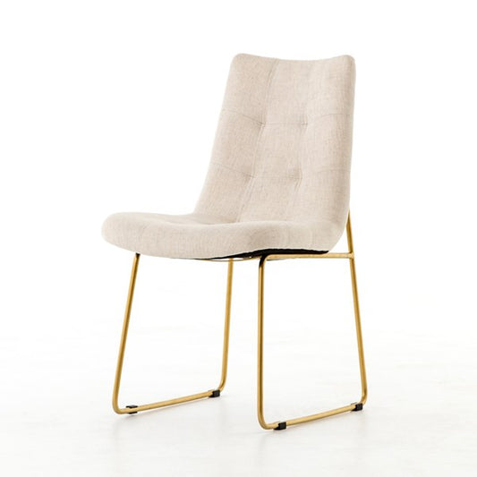 Camile Dining Chair-Savile Flax