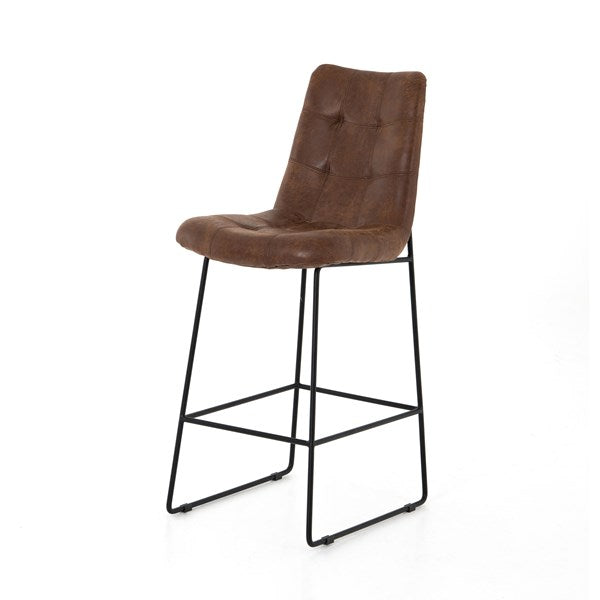 Camile Bar Stool-Vintage Tobacco