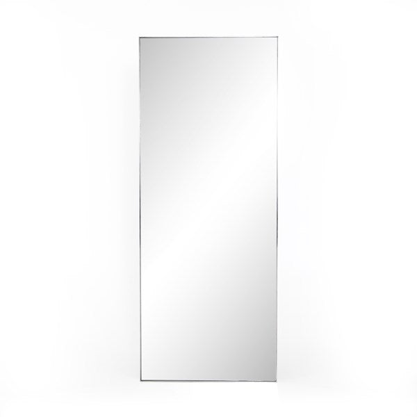 Bellvue Floor Mirror - Shinny Steel