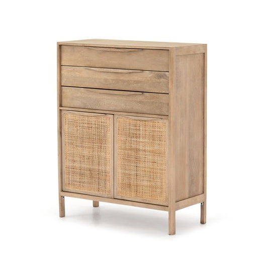 SYDNEY TALL DRESSER - NATURAL