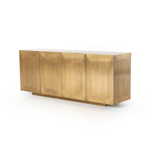 Freda Sideboard-Brushed Brass Clad